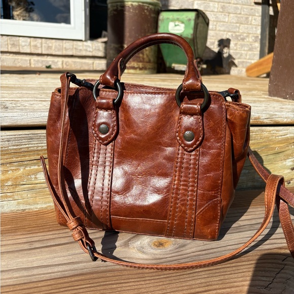 ✨FRYE Mini Melissa Tote/crossbody - Picture 1 of 6